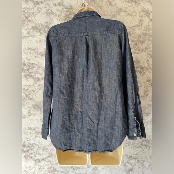 The Softened Jean Shirt by Loft Size Small - Picture 2 of 8